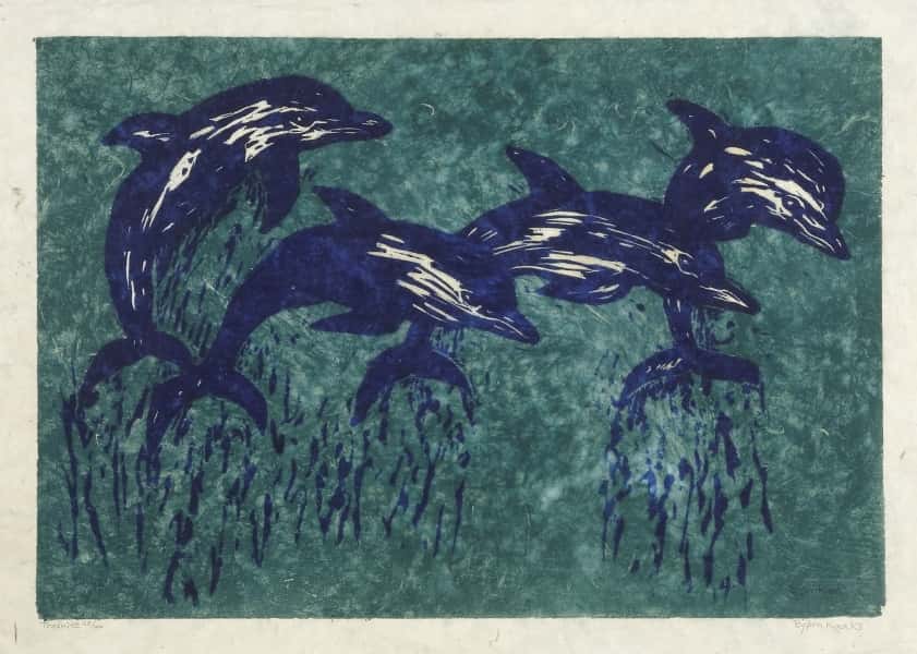 Delfiner av Bjørn Kaaks