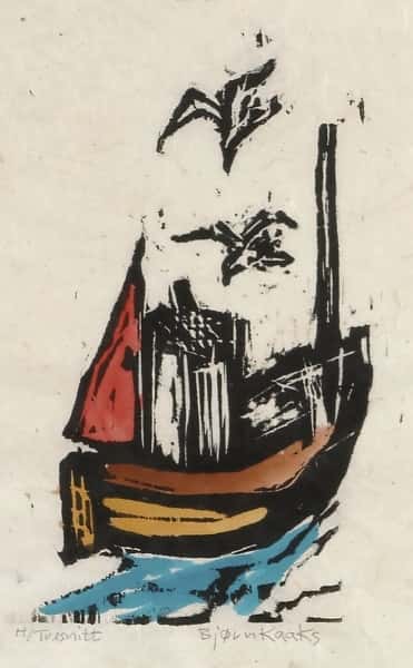 Båt av Bjørn Kaaks