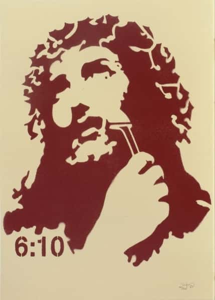 Jesus shaves av Sixten Kai Nielsen